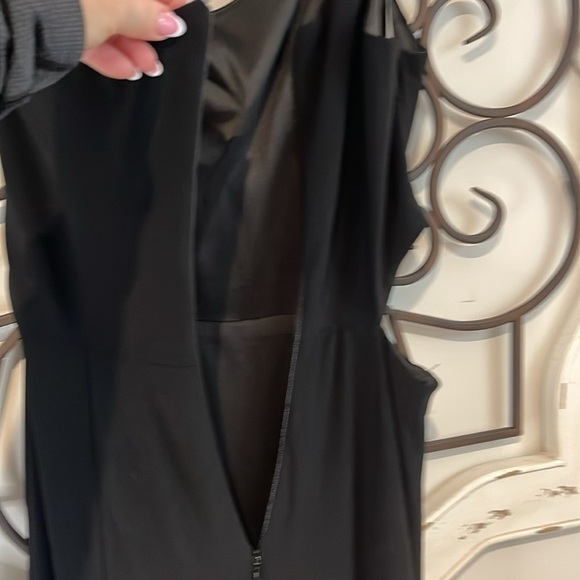EUC NORDSTROM JUMP APPAREL MIDRIFF CUT OUT  MAXI DRESS BLACK SIZE 9/10 - Picture 11 of 16